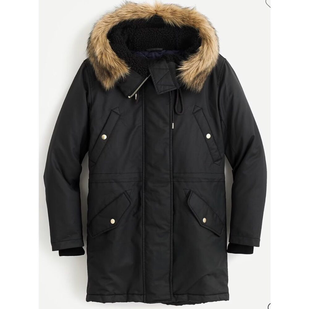J.Crew Perfect winter parka with eco-friendly PrimaLoft L